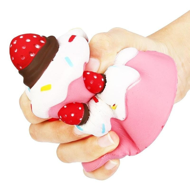 Squishy Strawberry Cake Slow Rising Squeeze Toy
