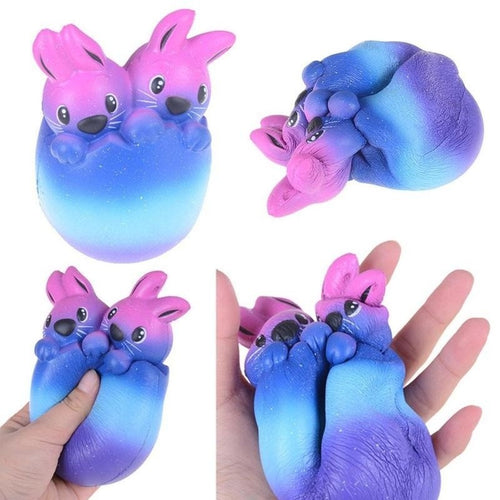 Jumbo Squishy Toy Rabbit Egg Squishy Cream Scented Cute Soft Easter Squishy