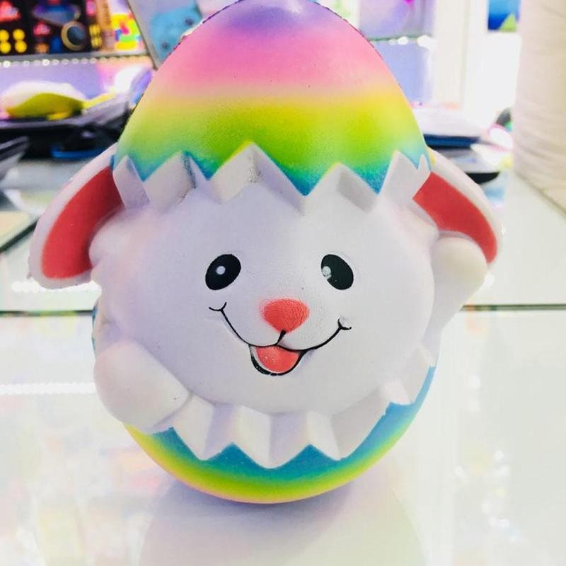 Squishy Rabbit Breaking Egg Jumbo Squishy 18cm Soft Slow Rising Collection